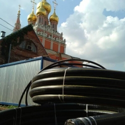 трубы Изопрофлекс в канале церковь Кадашевский