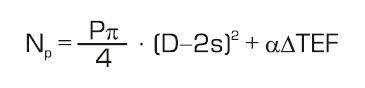 формула расчета осевой нагрузки неподвижных креплений