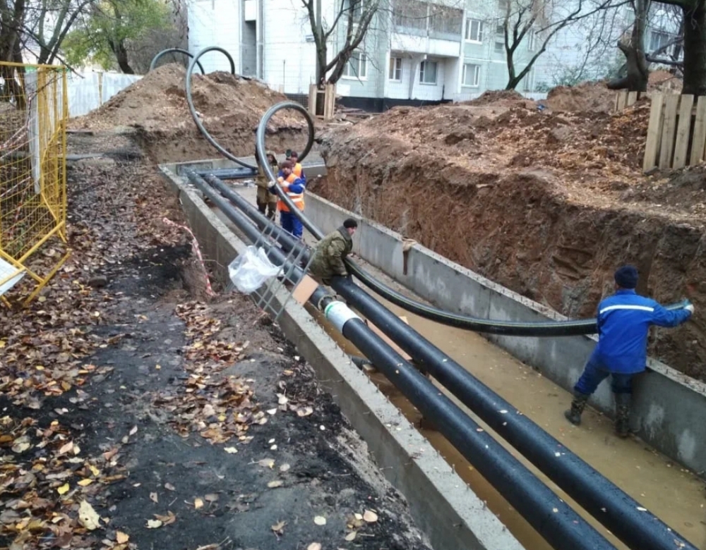 монтаж труб Изопрофлекс