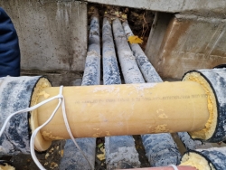 прокладка труб Москва 40 лет Октября