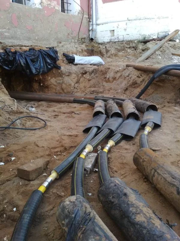 Бесканальная прокладка теплотрассы