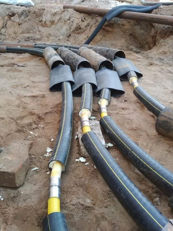 Прокладка теплотрассы к Донскому монастырю