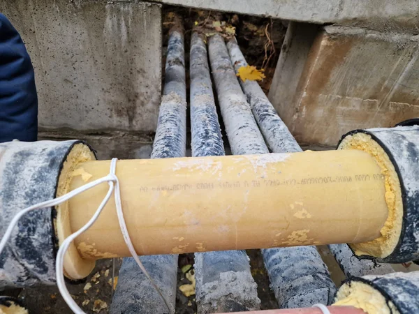 прокладка труб Москва 40 лет Октября