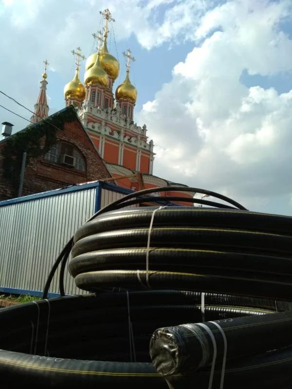 трубы Изопрофлекс в канале церковь Кадашевский